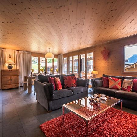 Chalet Bella Vista 4 Wengen Luaran gambar