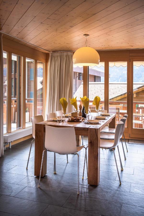 Chalet Bella Vista 4 Wengen Luaran gambar