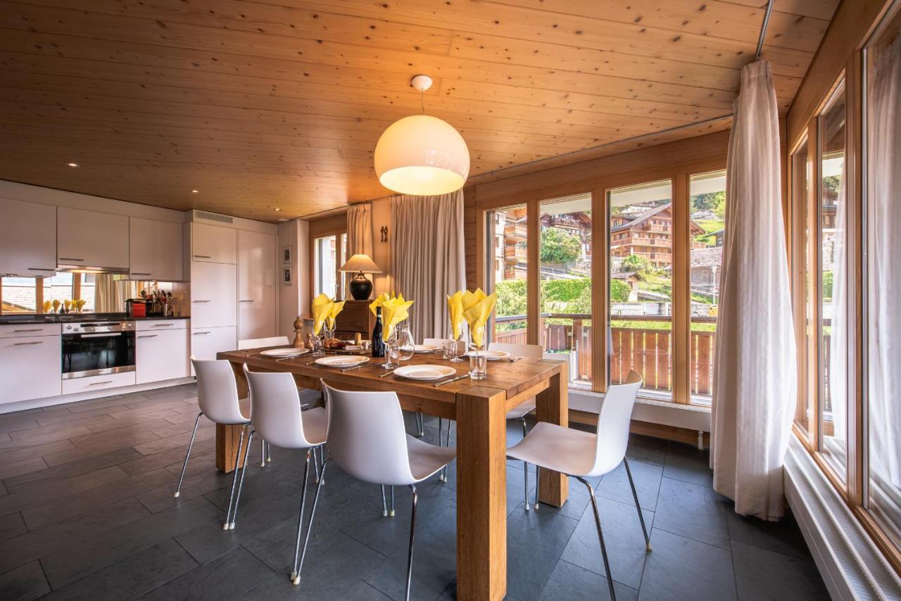 Chalet Bella Vista 4 Wengen Luaran gambar