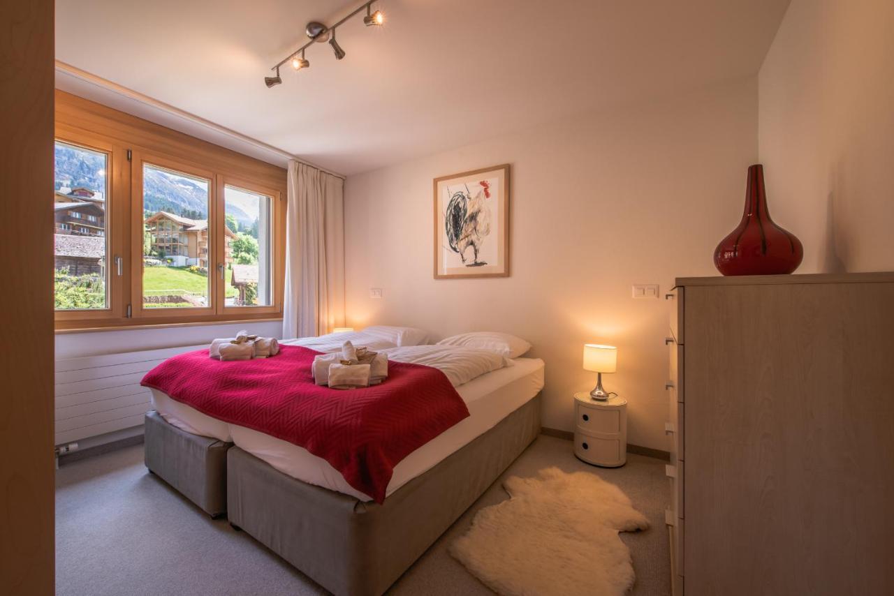 Chalet Bella Vista 4 Wengen Luaran gambar