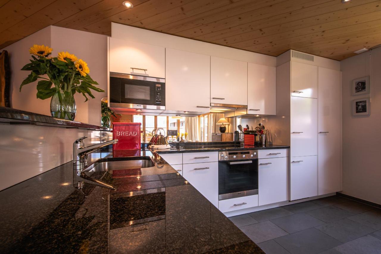 Chalet Bella Vista 4 Wengen Luaran gambar